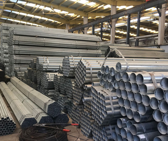 许昌q235b热镀锌带钢管